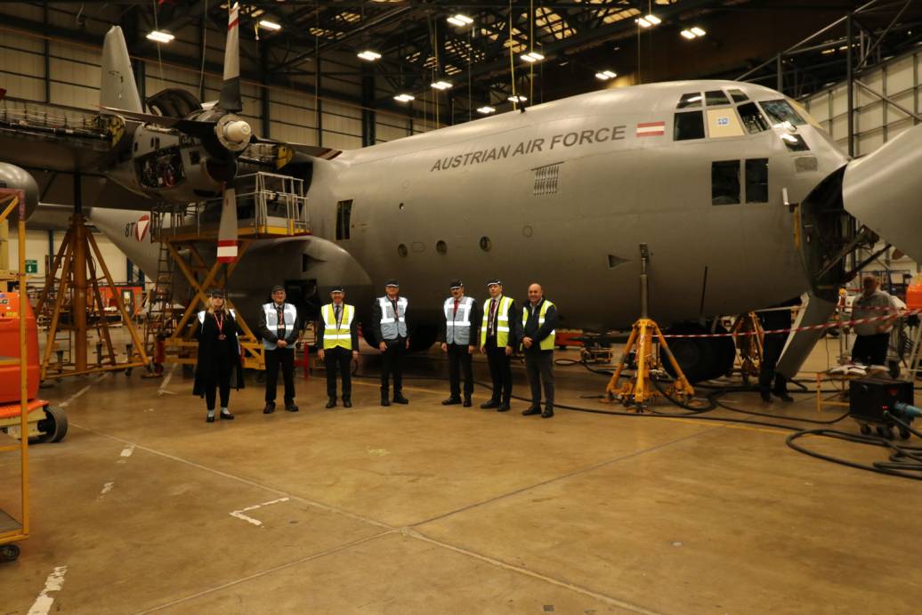 Austrian Ambassador visits Marshall Aerospace