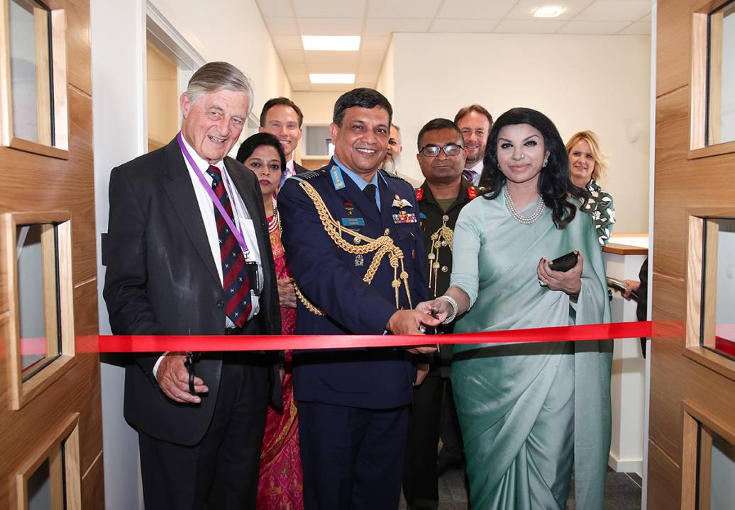 Bangladesh Air Force Chief Opens Marshall Customer Service Centre