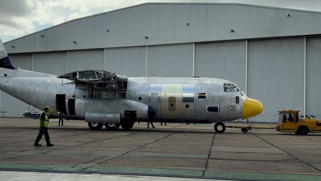 Engineering the perfect fit: C-130 centre wing box installation at Marshall Aerospace