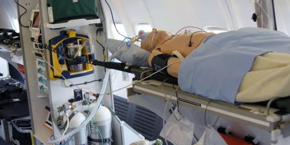 Marshall Aerospace’s Air Evacuation system currently helping saving lives in the Ukraine