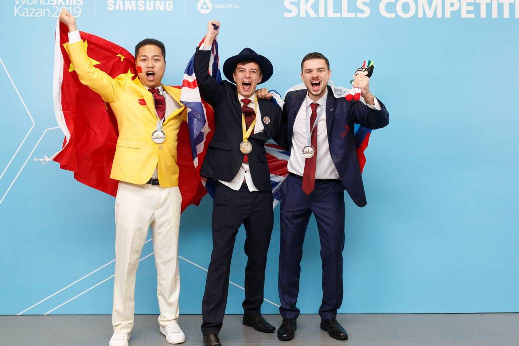 Marshall apprentice strikes gold for UK