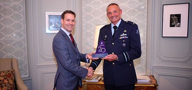 Marshall celebrates 20 years of supporting the Royal Netherlands Air Force