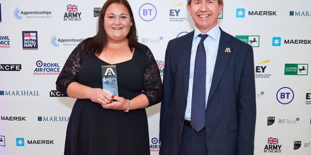 Celebrating top talent at the National Apprenticeship Awards 2021