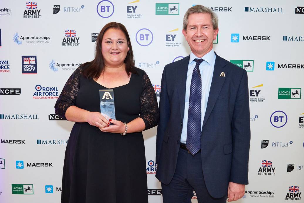 Celebrating top talent at the National Apprenticeship Awards 2021