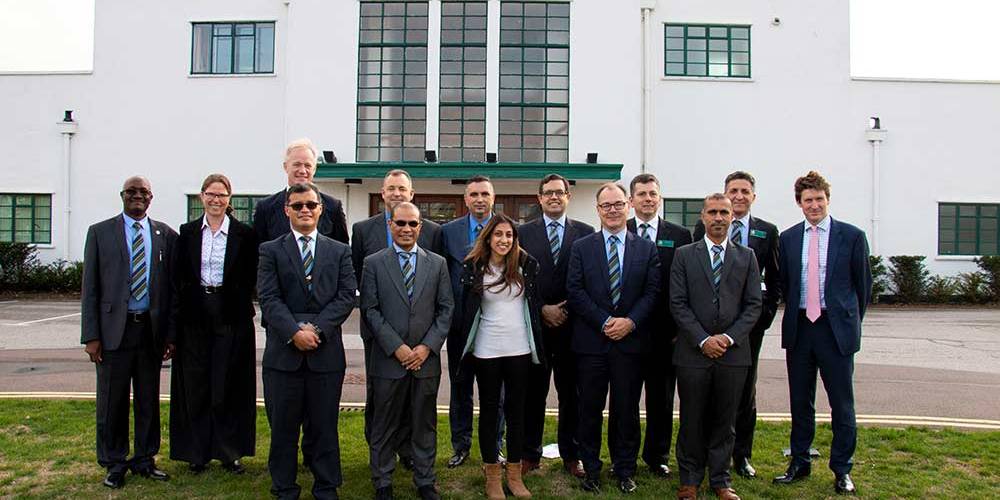 Marshall welcomes visit from Royal College of Defence Studies