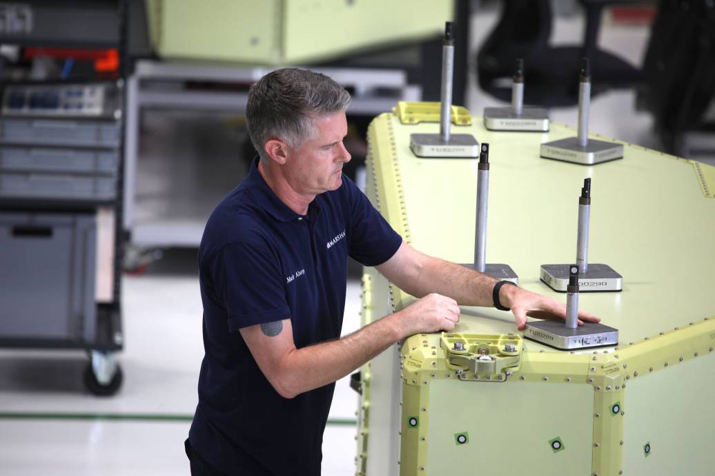 Marshall celebrates on-time completion of 1,200 auxiliary fuel tanks for Boeing P-8