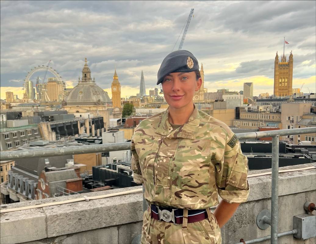RAF Reservist, reflects on her time as Trainee Buyer at Marshall Aerospace
