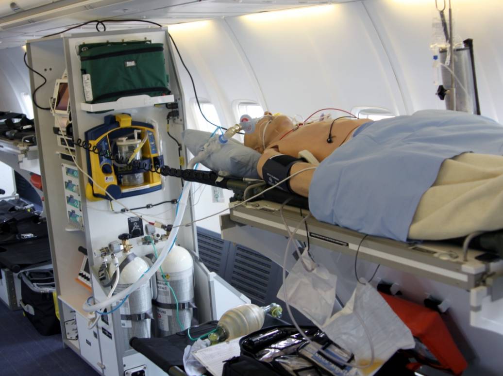 Air Evacuation system developed and manufactured by Marshall Aerospace
